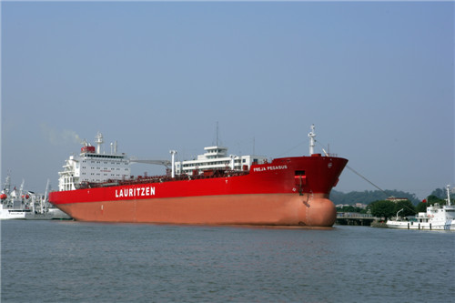 Exports of Tankers to Denmark