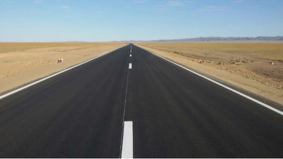 A Road Construction Project in Mongolia
