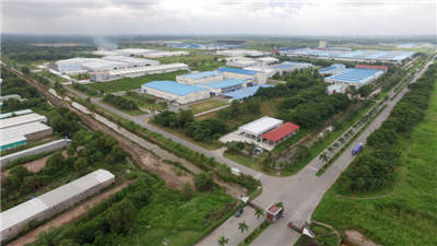 The Construction Project of Long Giang Industrial Park in Vietnam